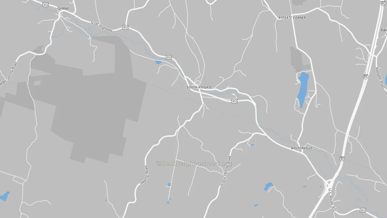 Transit Grade map of 05069, VT