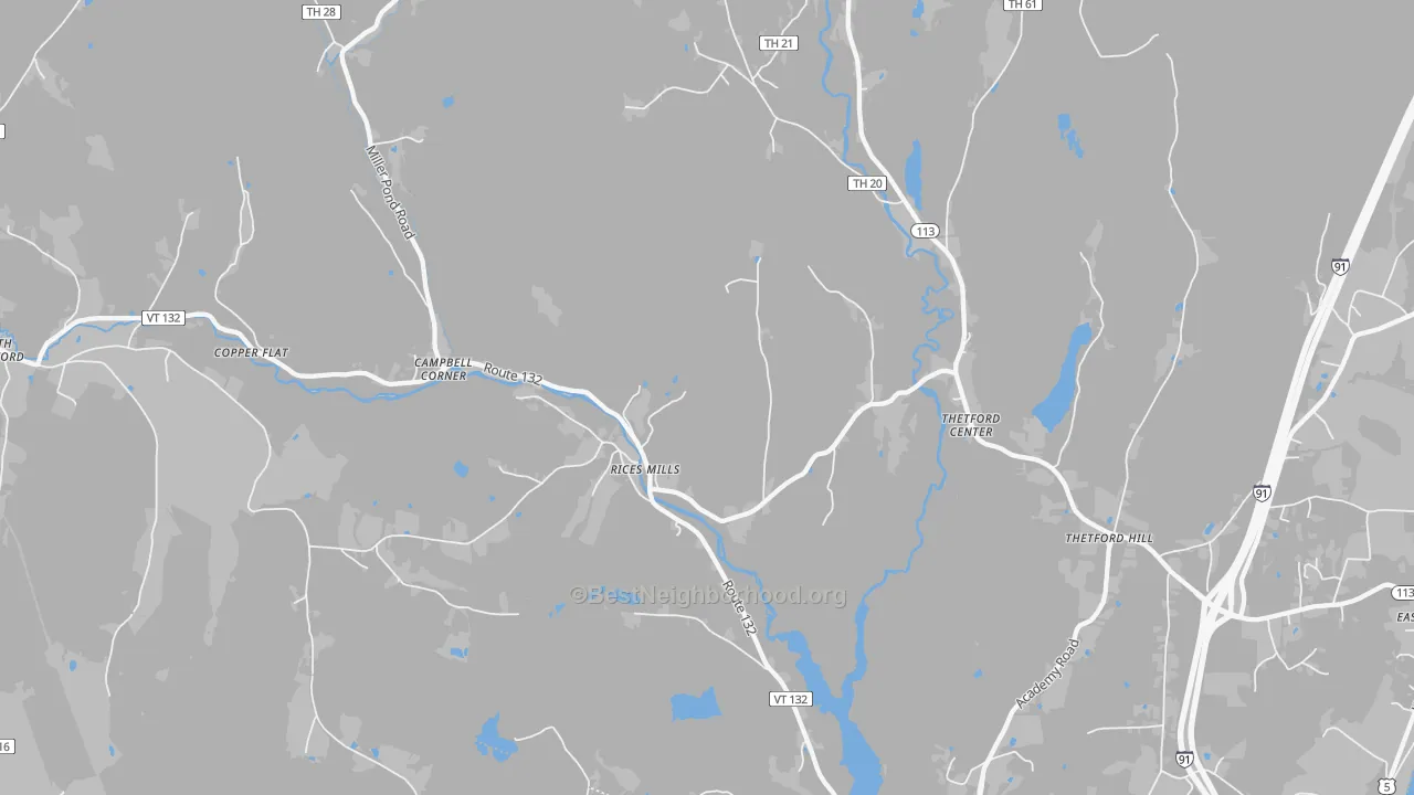 Transit Grade map of 05075, VT