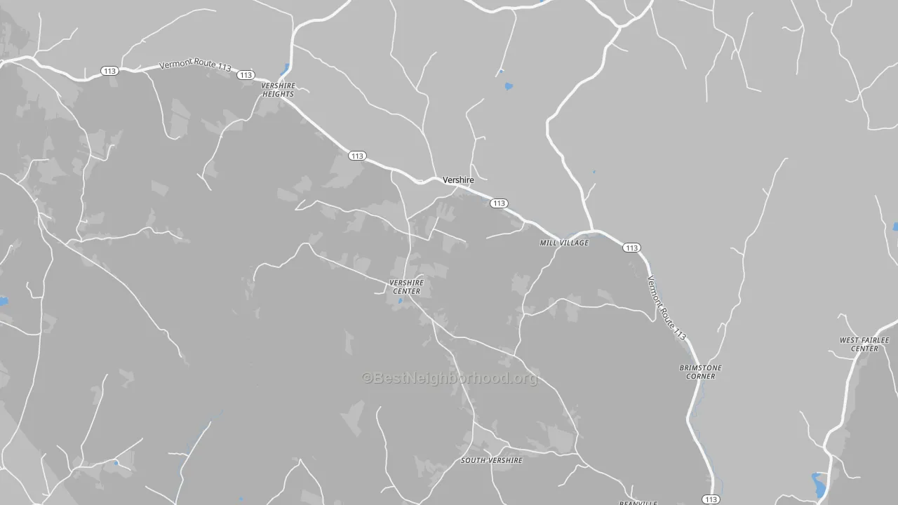 Transit Grade map of 05079, VT