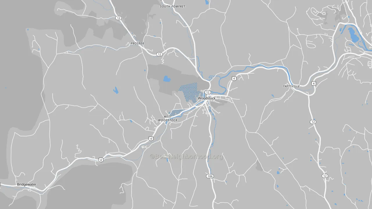 Transit Grade map of 05091, VT