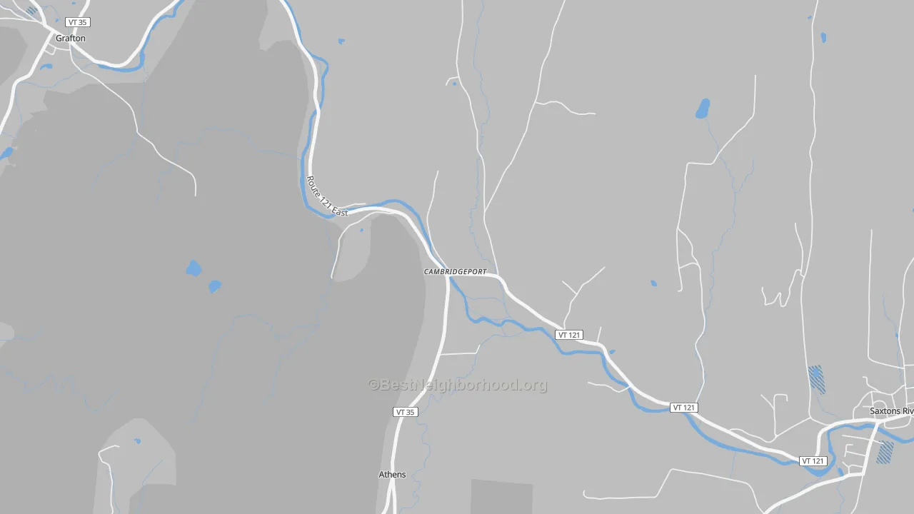 Transit Grade map of 05141, VT
