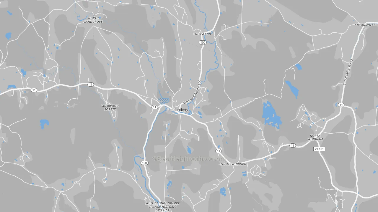 Transit Grade map of 05148, VT