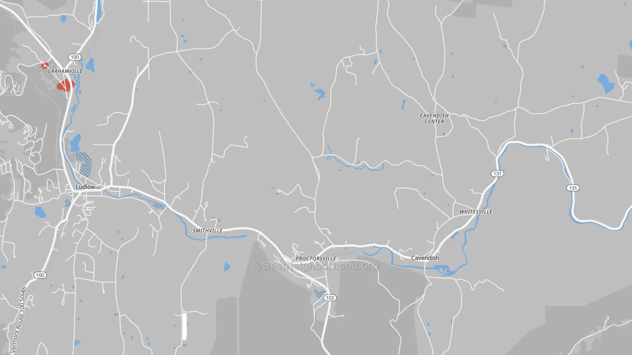 Transit Grade map of 05153, VT