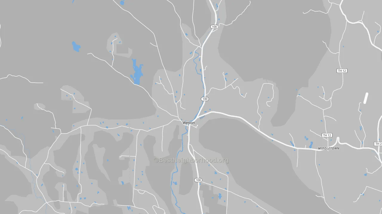 Transit Grade map of 05161, VT
