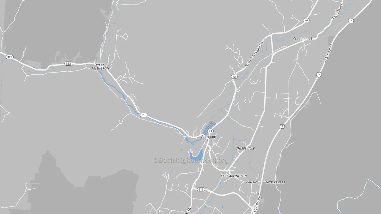 Transit Grade map of 05250, VT