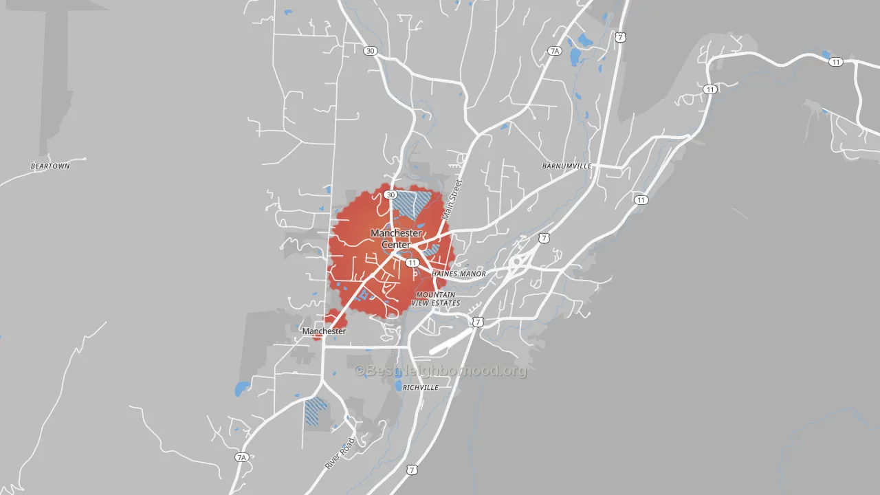 Transit Grade map of 05255, VT
