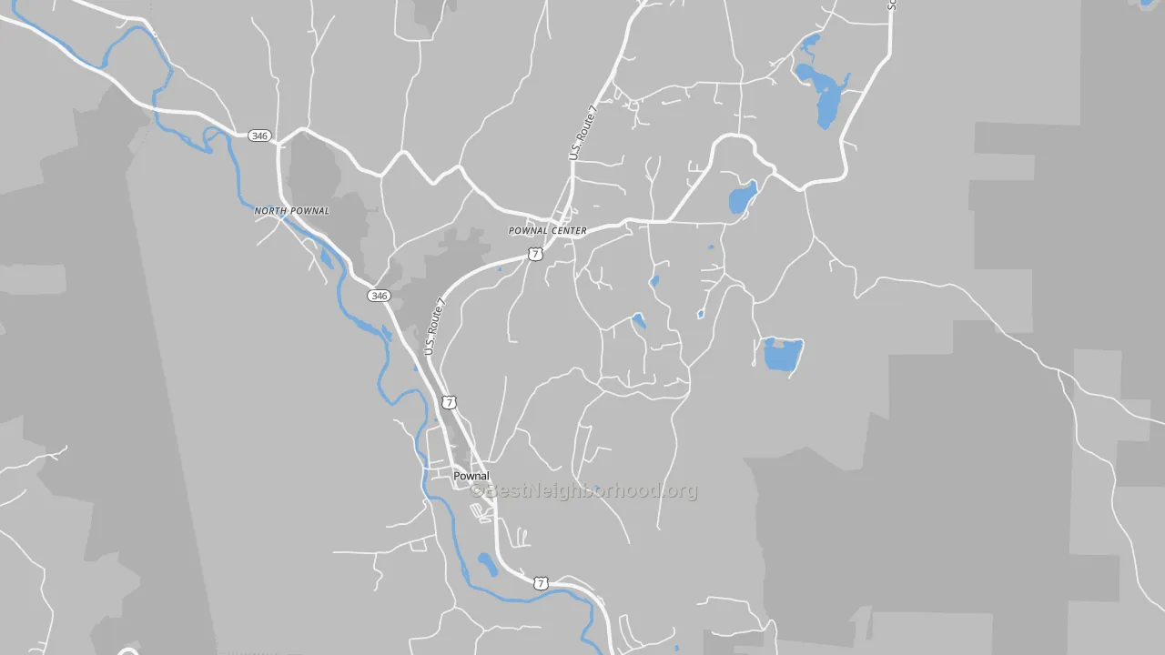 Transit Grade map of 05261, VT