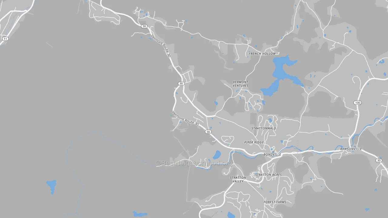 Transit Grade map of 05340, VT