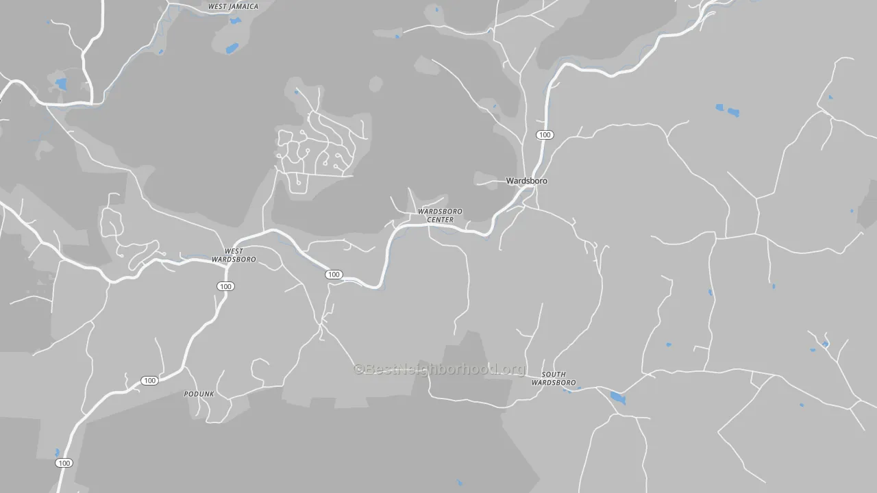 Transit Grade map of 05355, VT