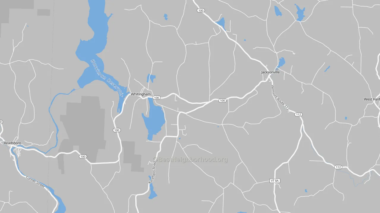 Transit Grade map of 05361, VT