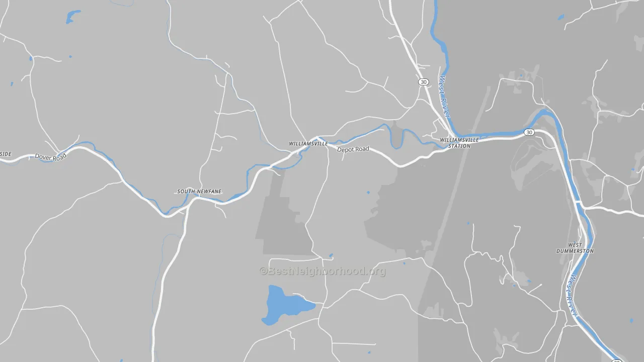 Transit Grade map of 05362, VT