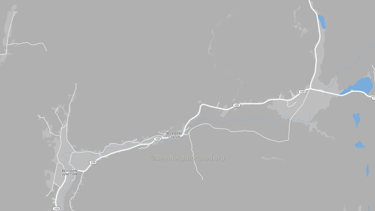 Transit Grade map of 05442, VT