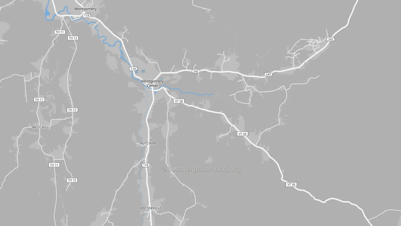 Transit Grade map of 05471, VT