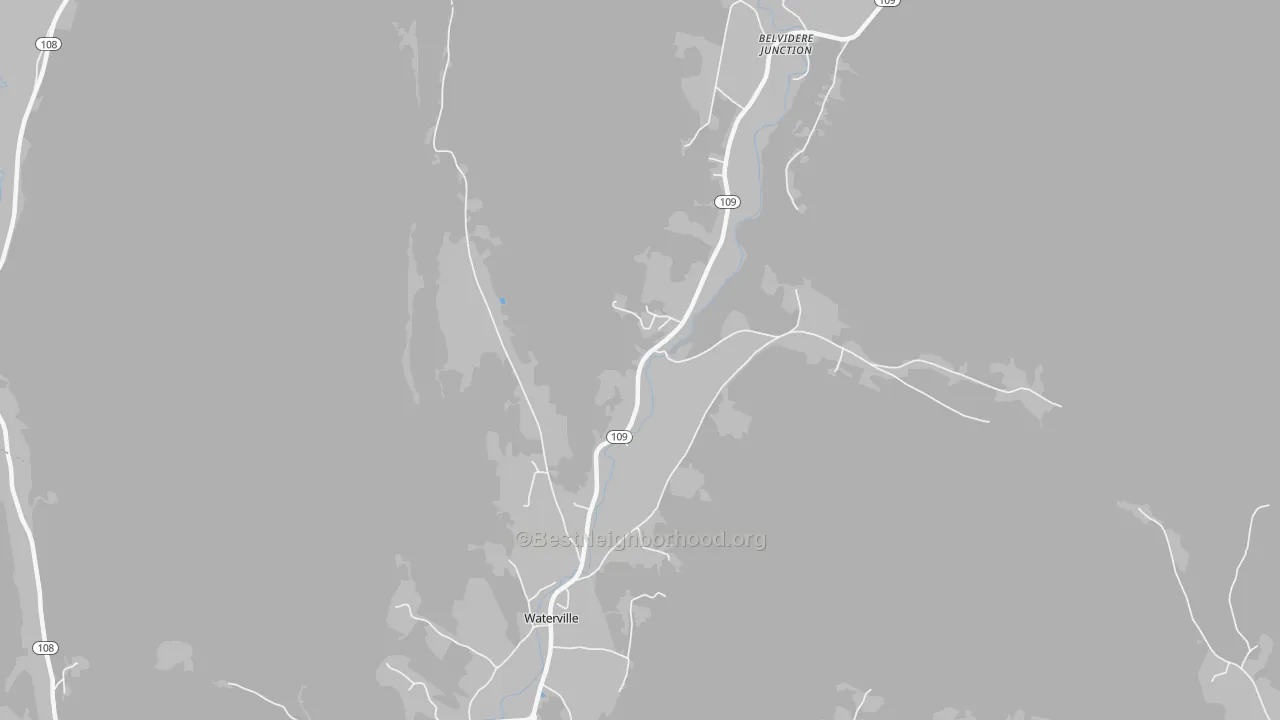 Transit Grade map of 05492, VT