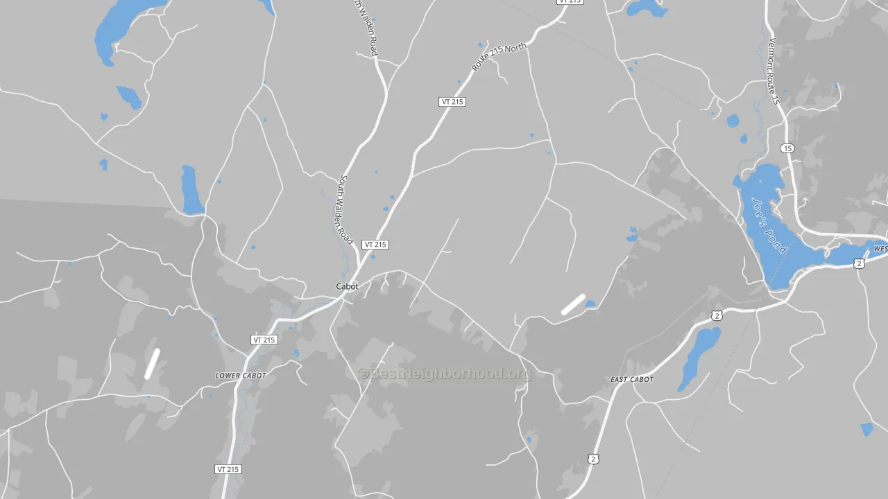 Transit Grade map of 05647, VT