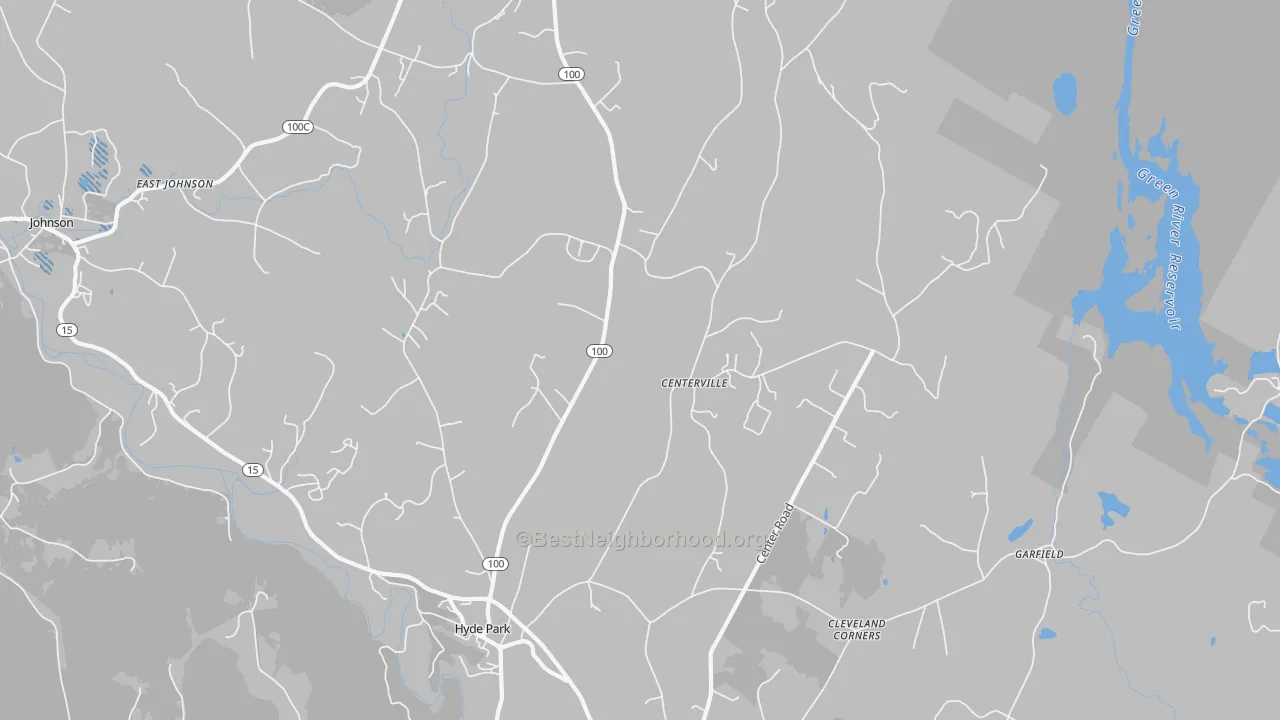 Transit Grade map of 05655, VT