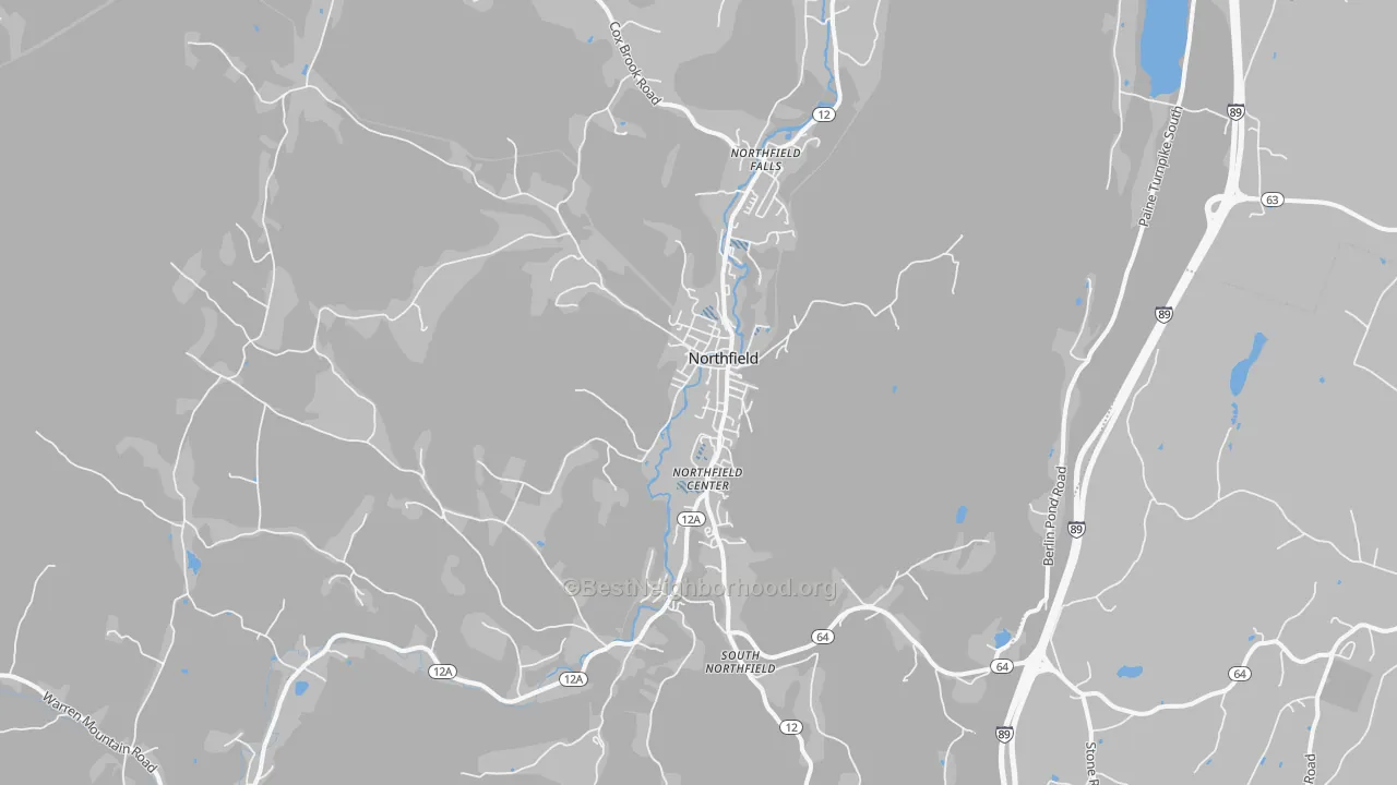 Transit Grade map of 05663, VT