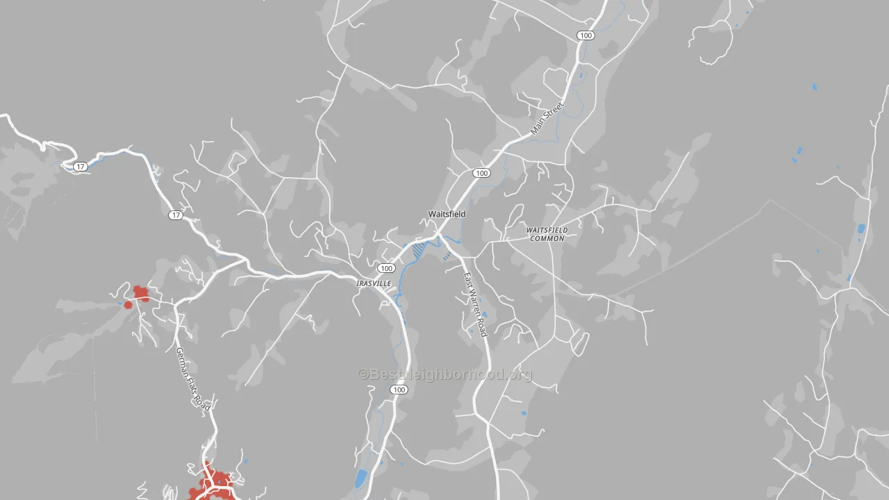 Transit Grade map of 05673, VT