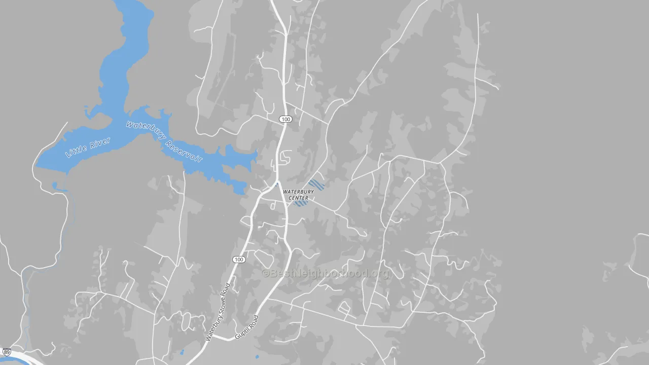 Transit Grade map of 05677, VT