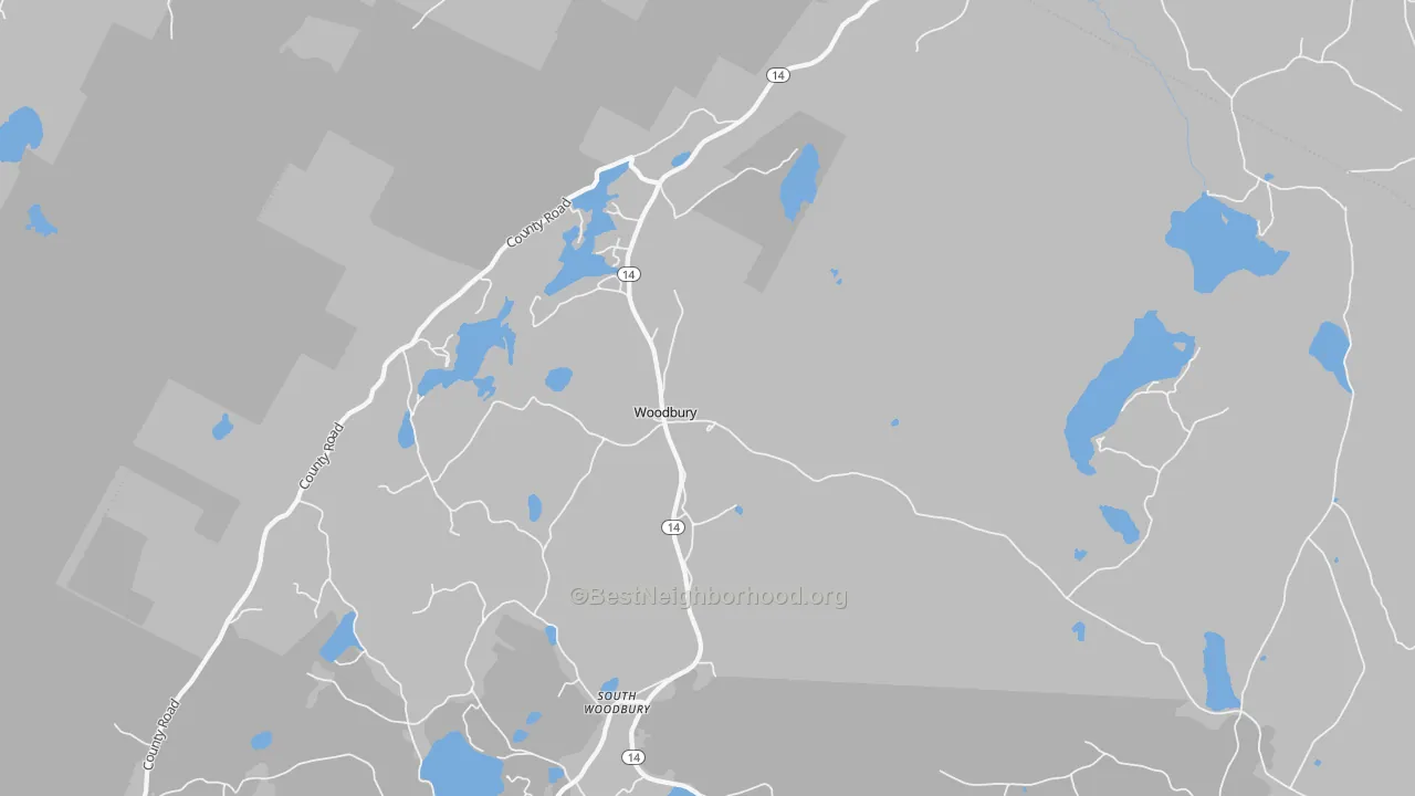 Transit Grade map of 05681, VT