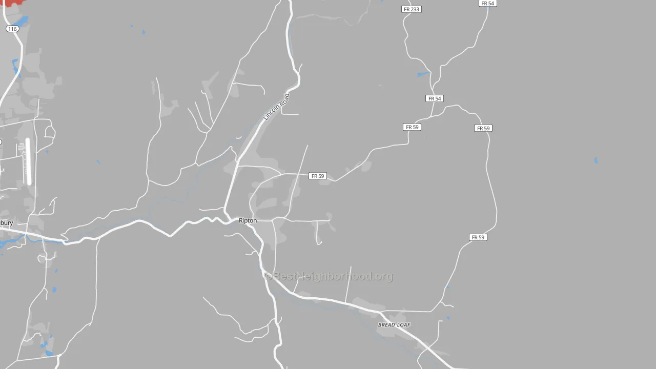 Transit Grade map of 05766, VT