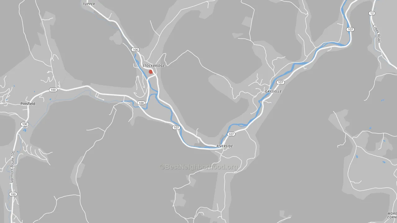 Transit Grade map of 05772, VT