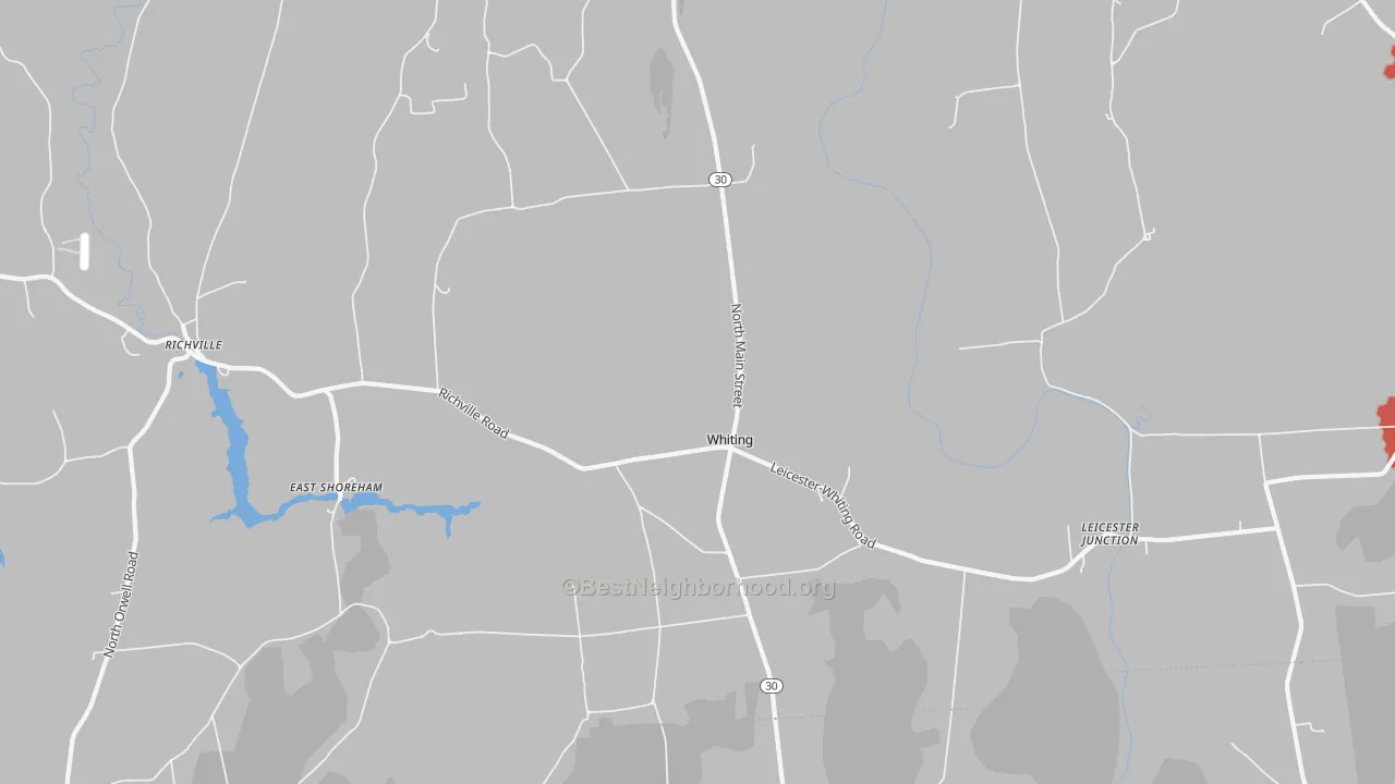Transit Grade map of 05778, VT