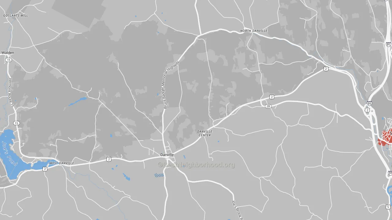 Transit Grade map of 05828, VT