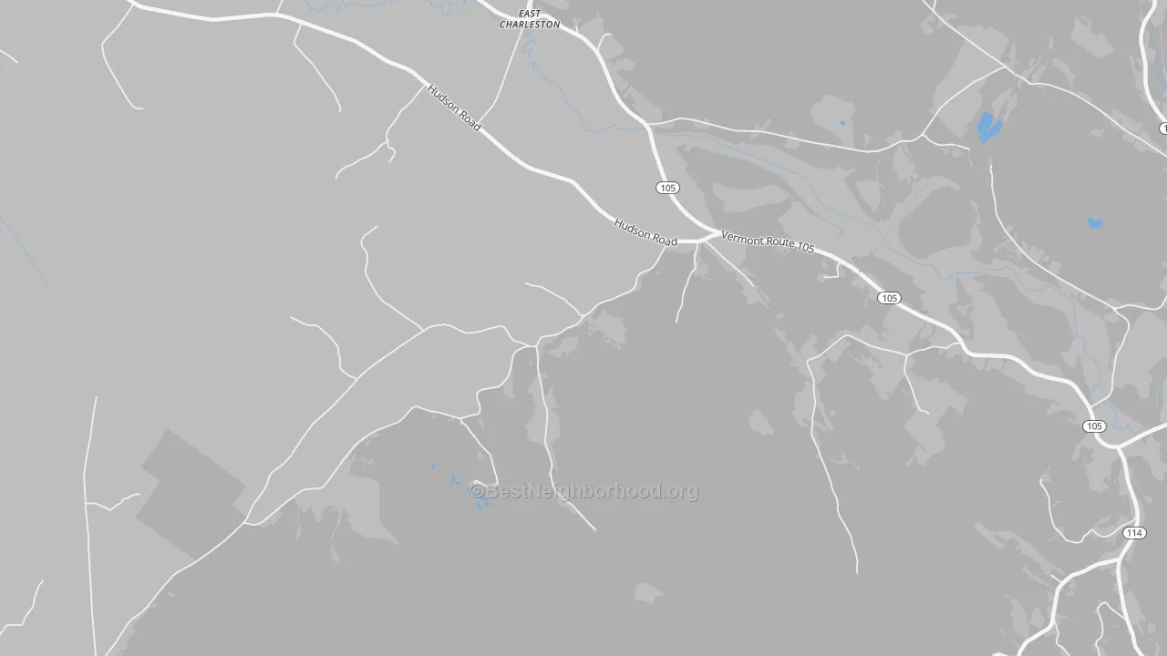 Transit Grade map of 05833, VT