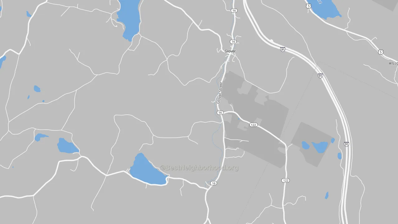Transit Grade map of 05839, VT