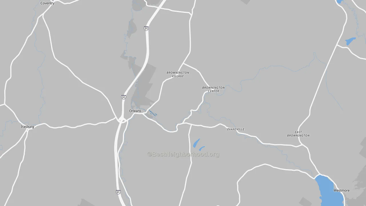 Transit Grade map of 05860, VT