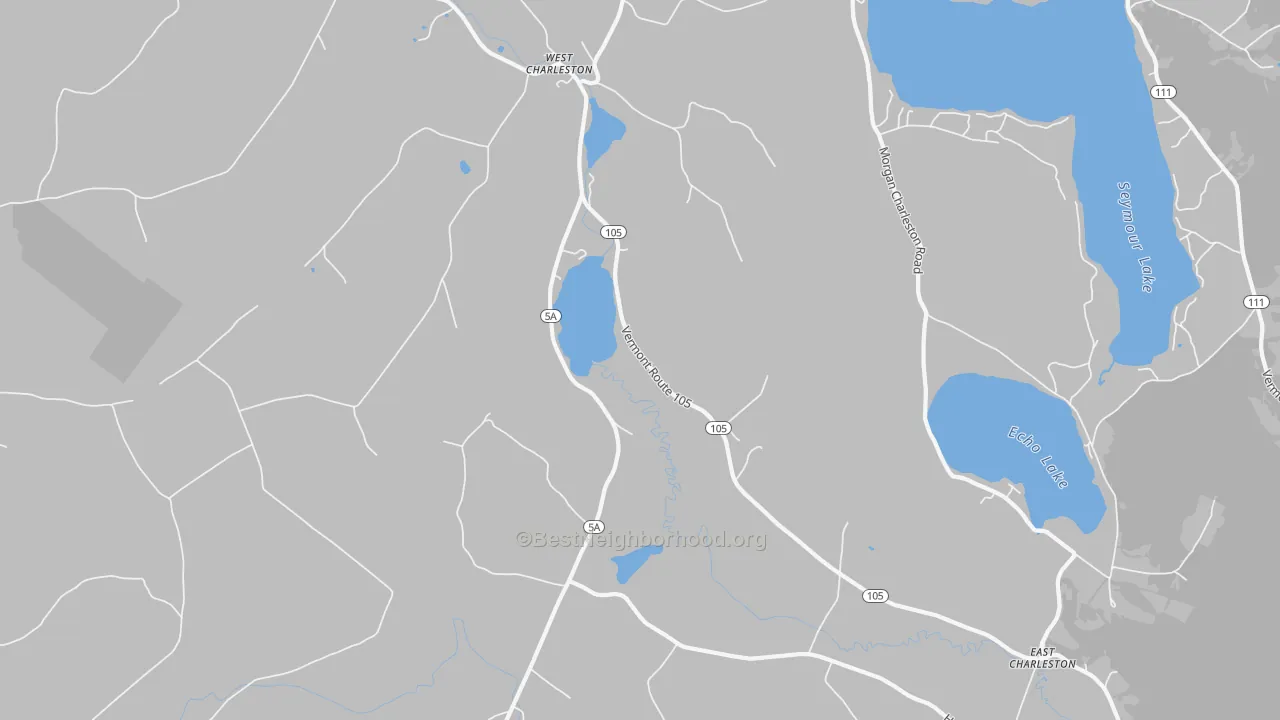 Transit Grade map of 05872, VT
