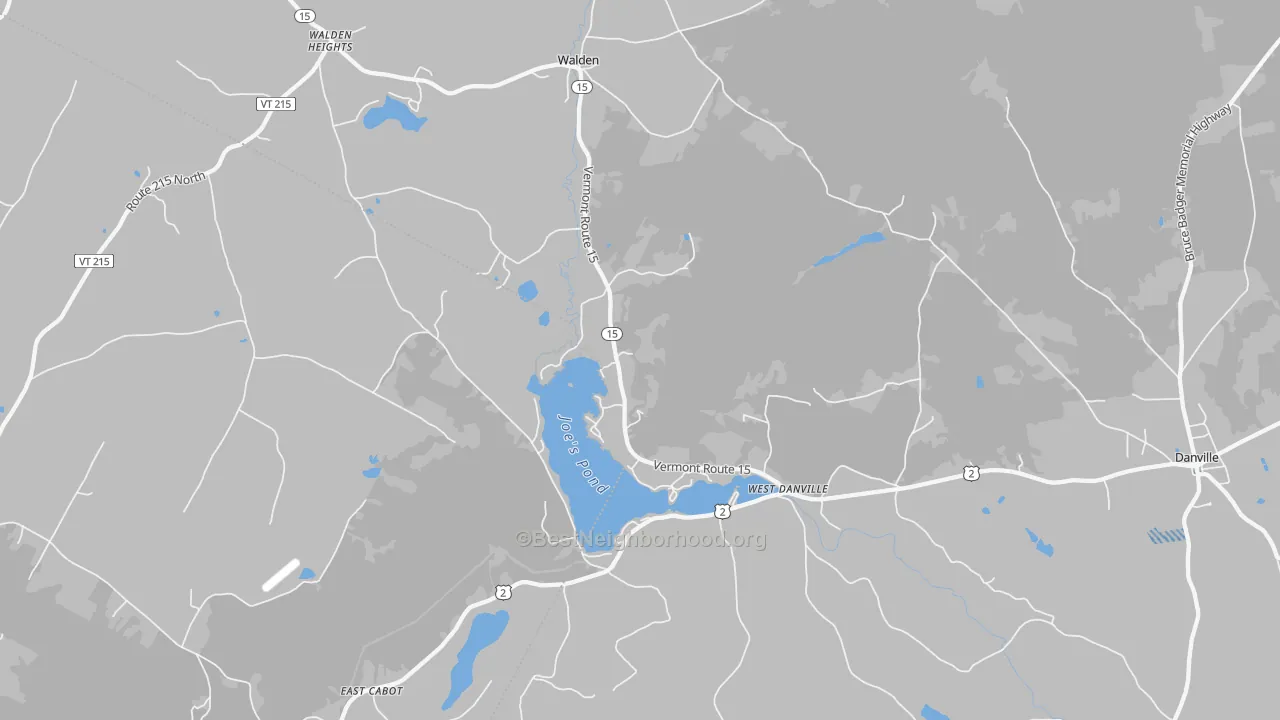 Transit Grade map of 05873, VT