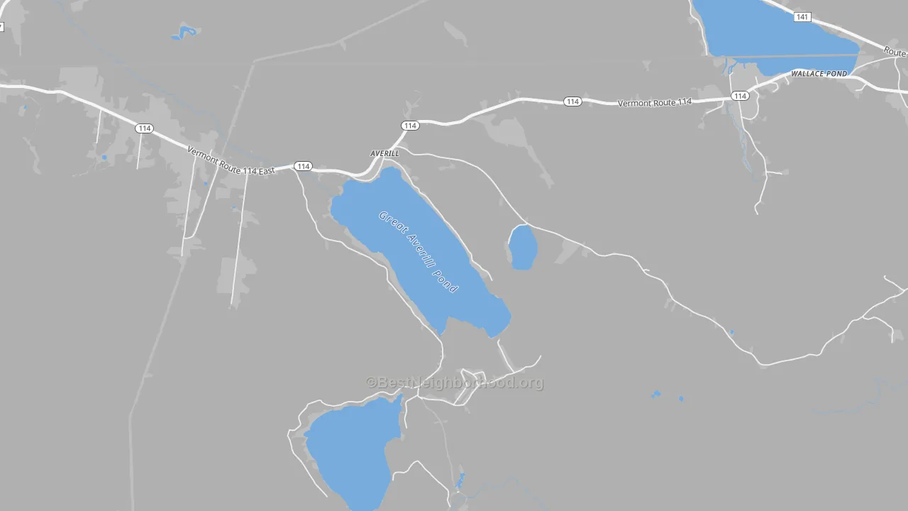 Transit Grade map of 05901, VT