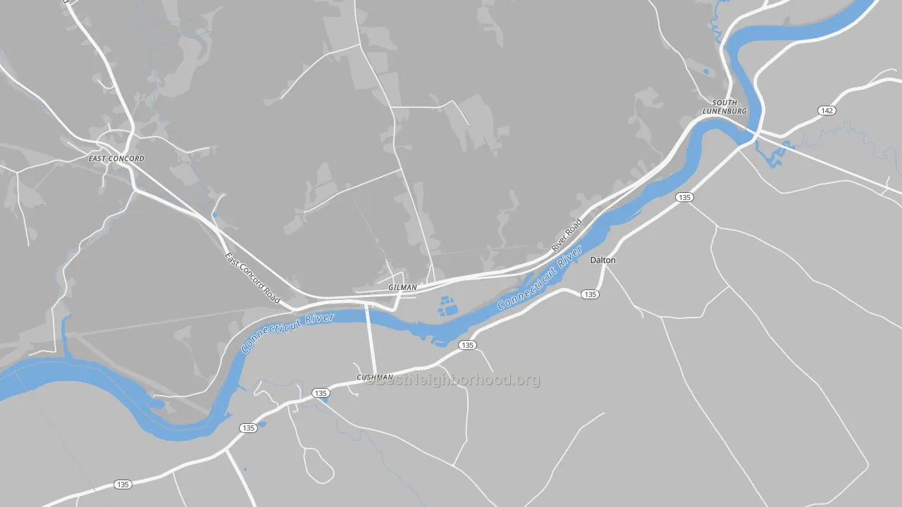 Transit Grade map of 05904, VT