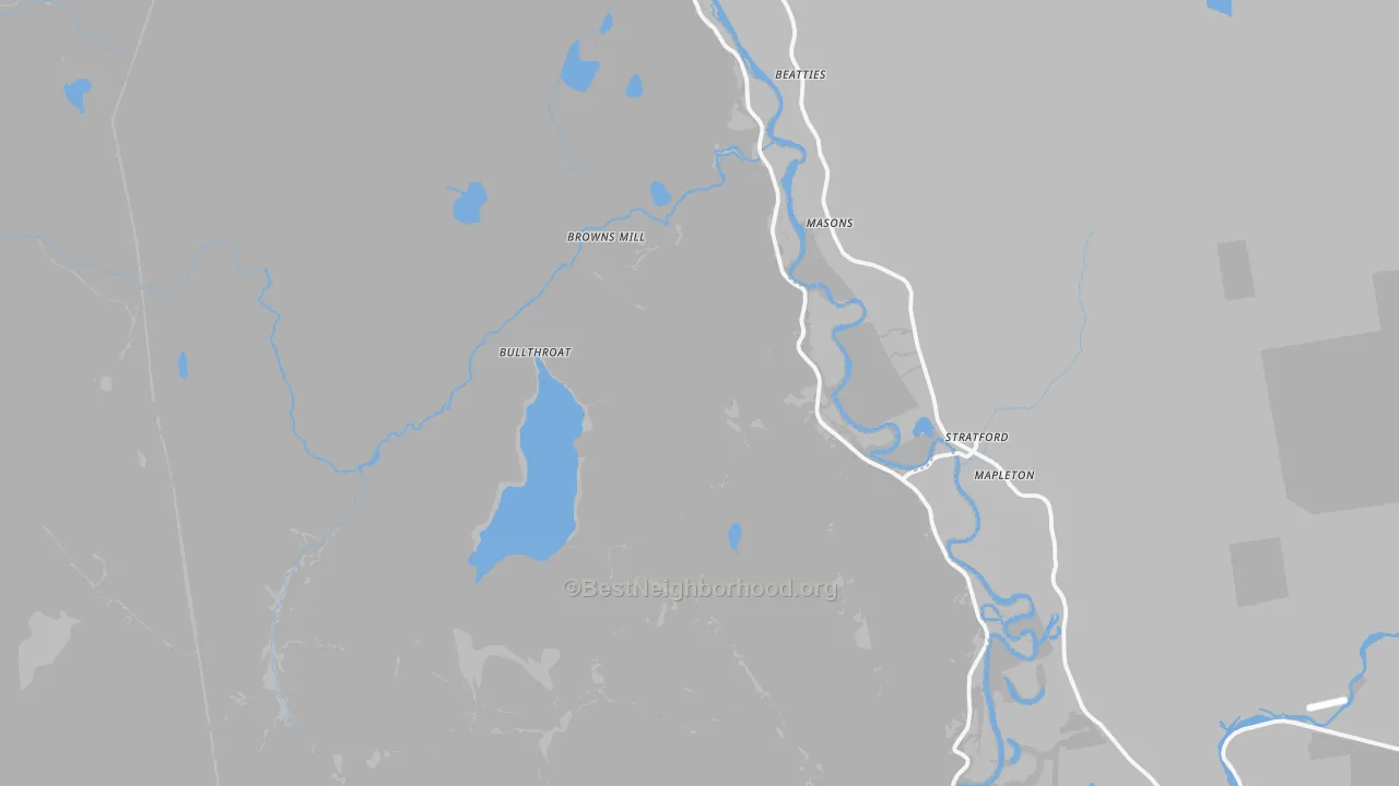 Transit Grade map of 05905, VT