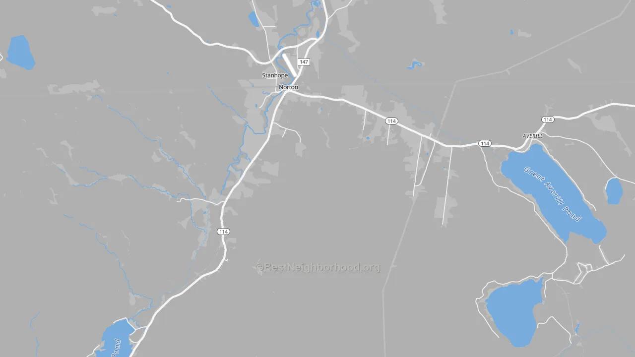 Transit Grade map of 05907, VT