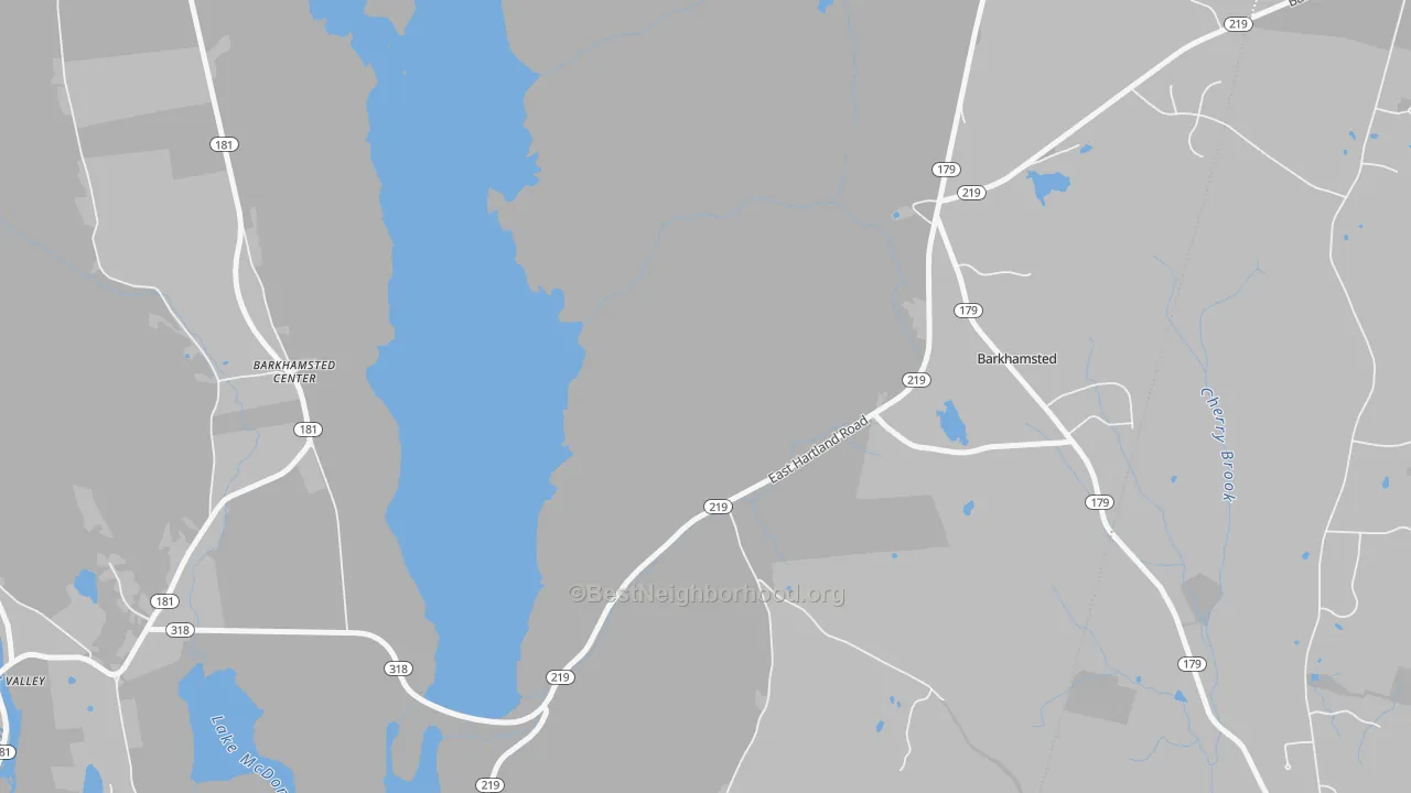 Transit Grade map of 06059, CT