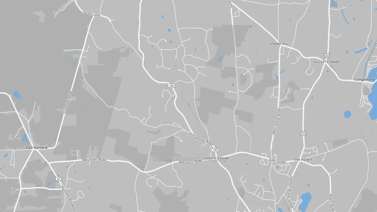 Transit Grade map of 06060, CT