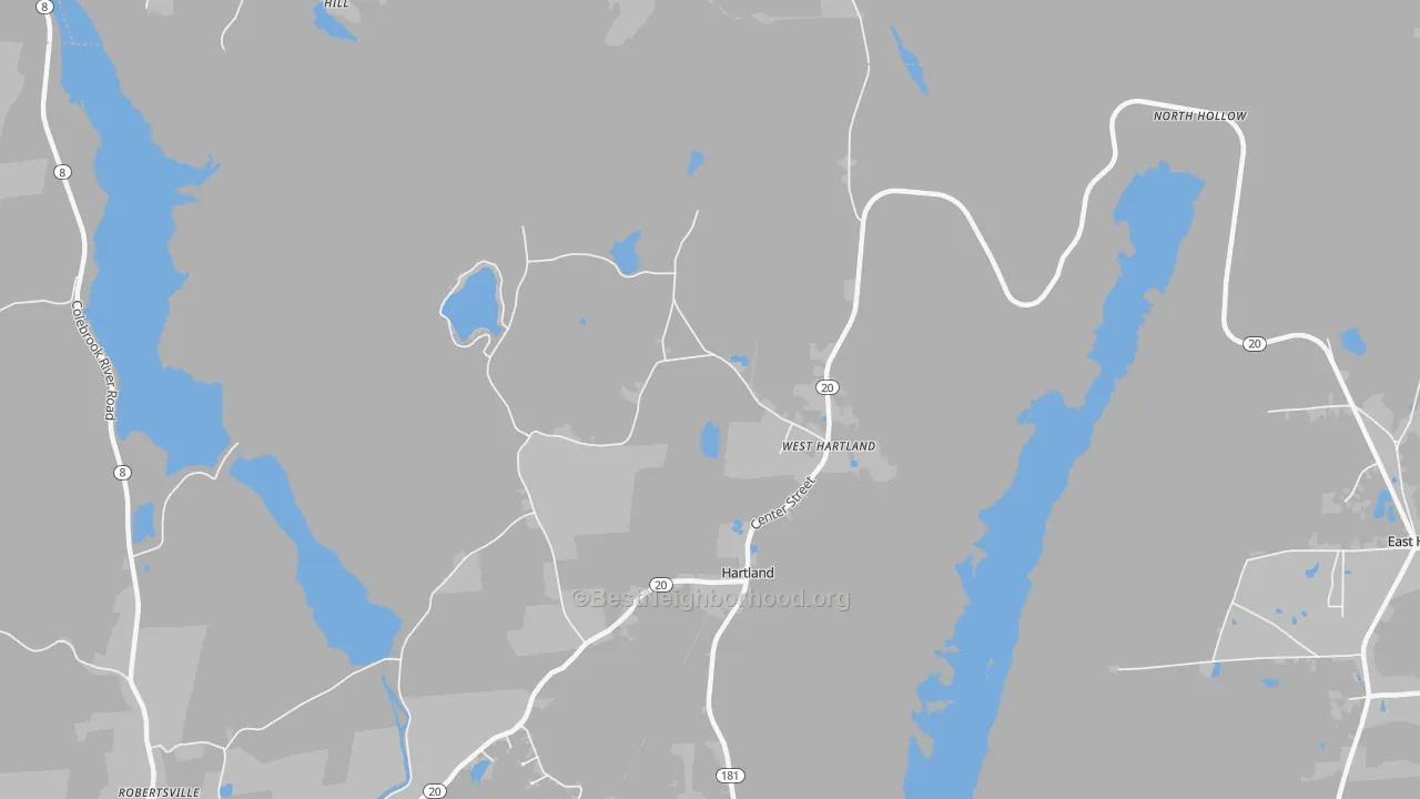 Transit Grade map of 06091, CT