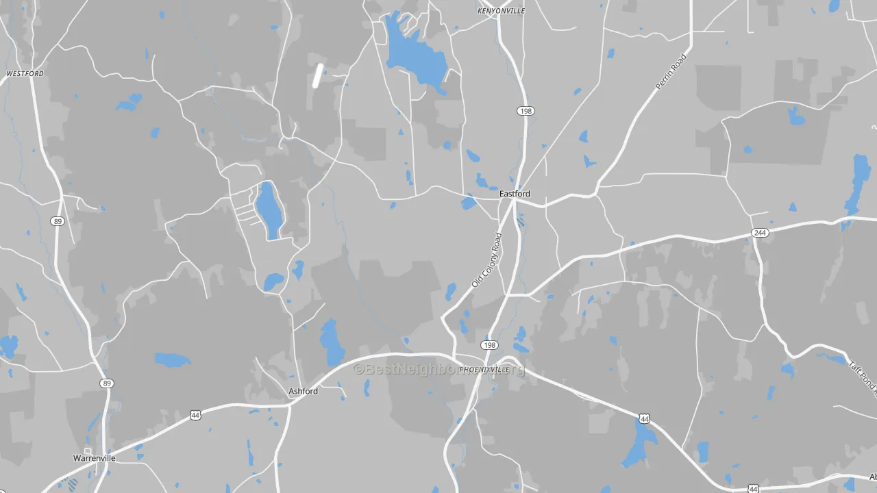 Transit Grade map of 06242, CT