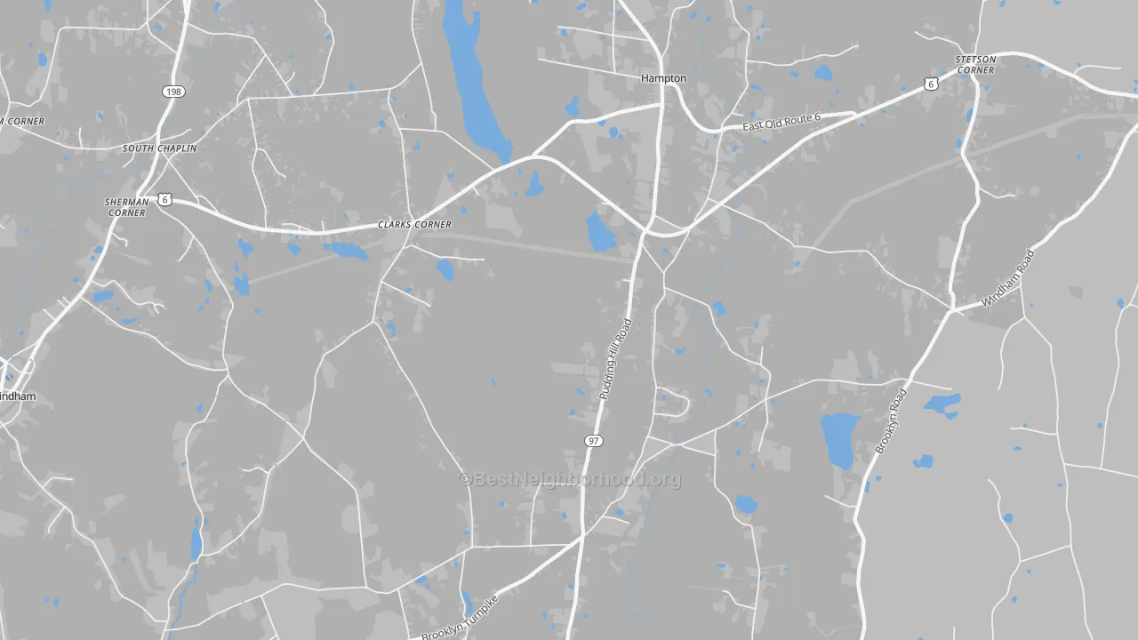 Transit Grade map of 06247, CT