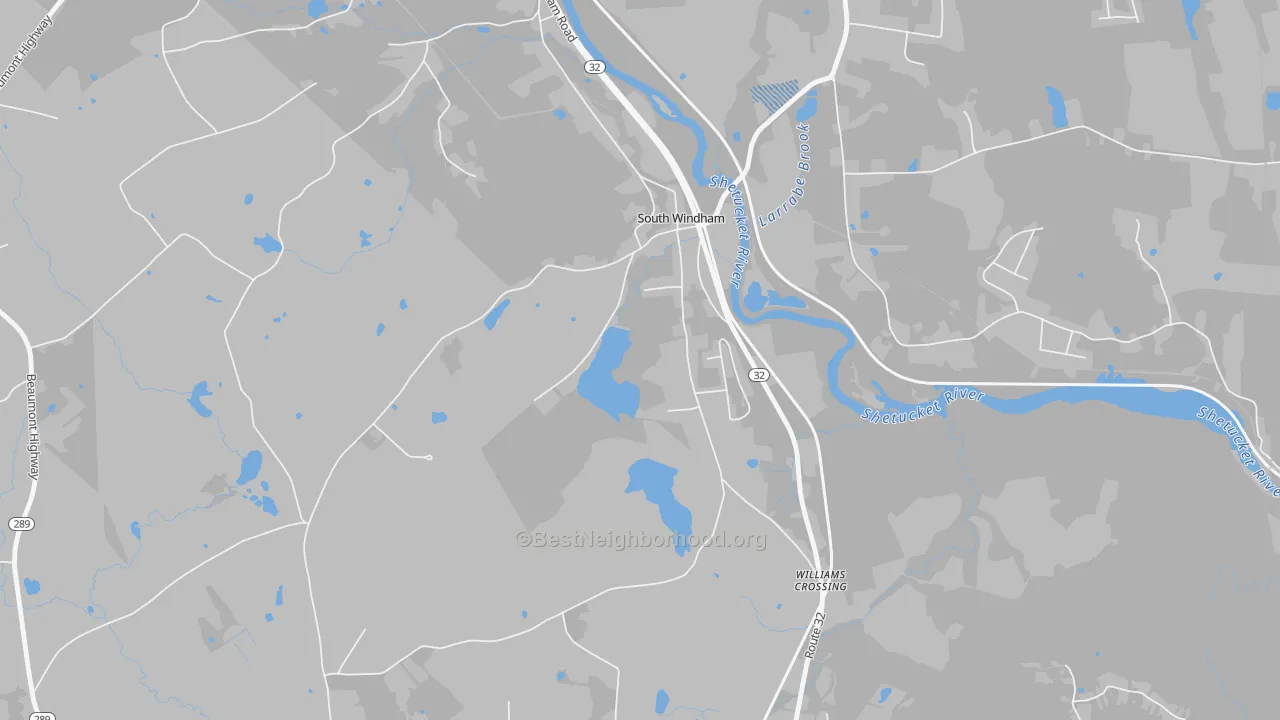 Transit Grade map of 06266, CT