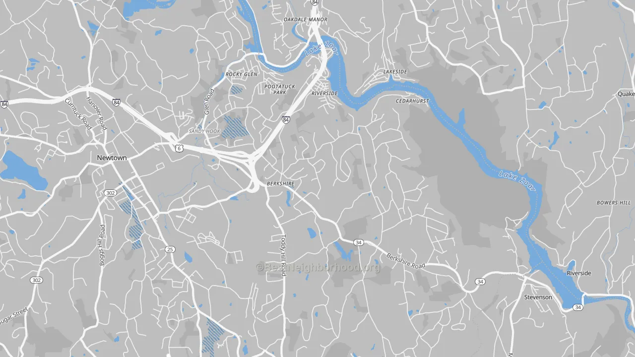 Transit Grade map of 06482, CT