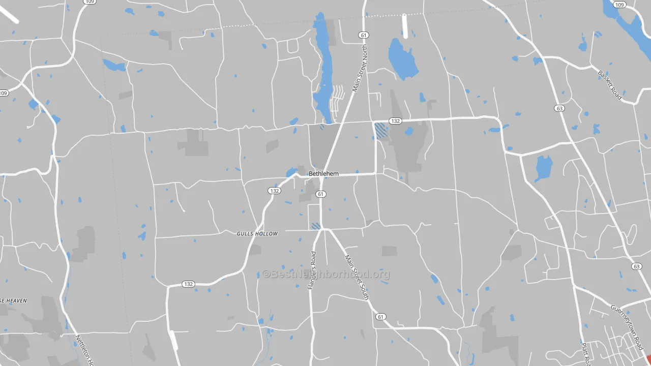Transit Grade map of 06751, CT