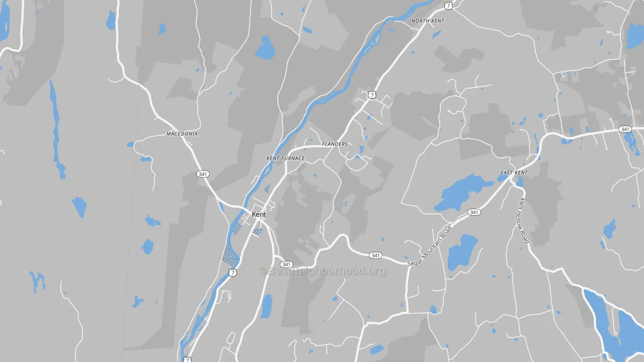 Transit Grade map of 06757, CT