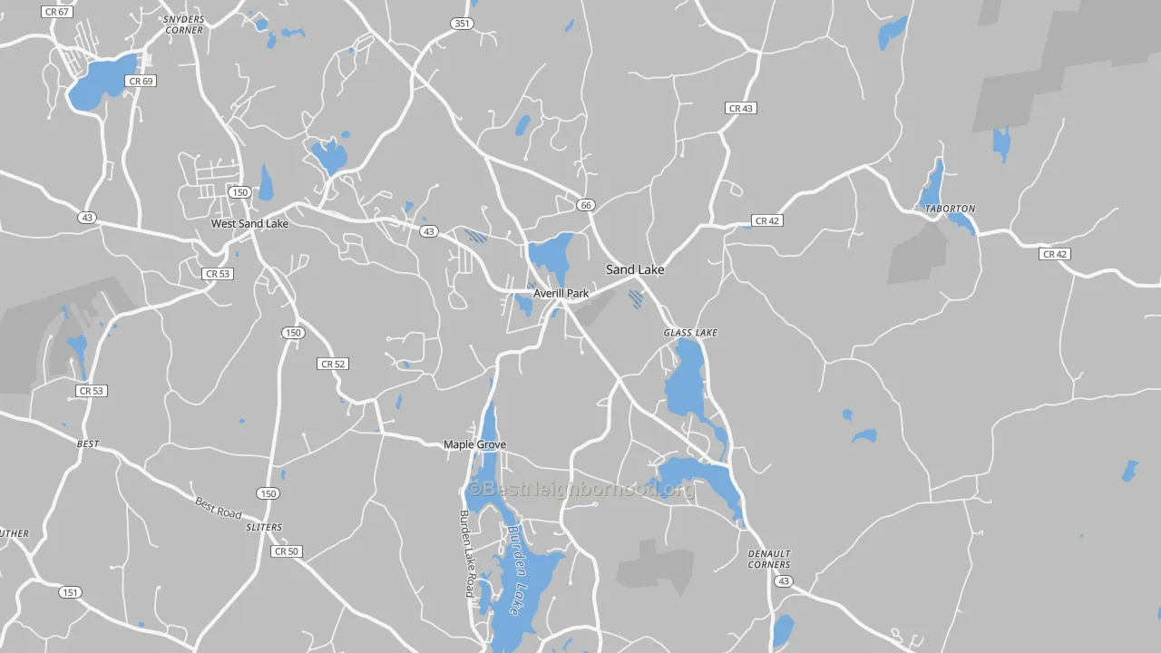 Transit Grade map of 12018, NY