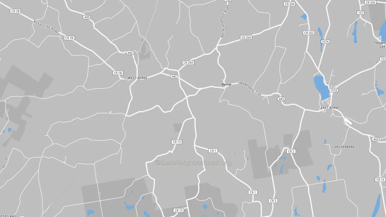 Transit Grade map of 12023, NY