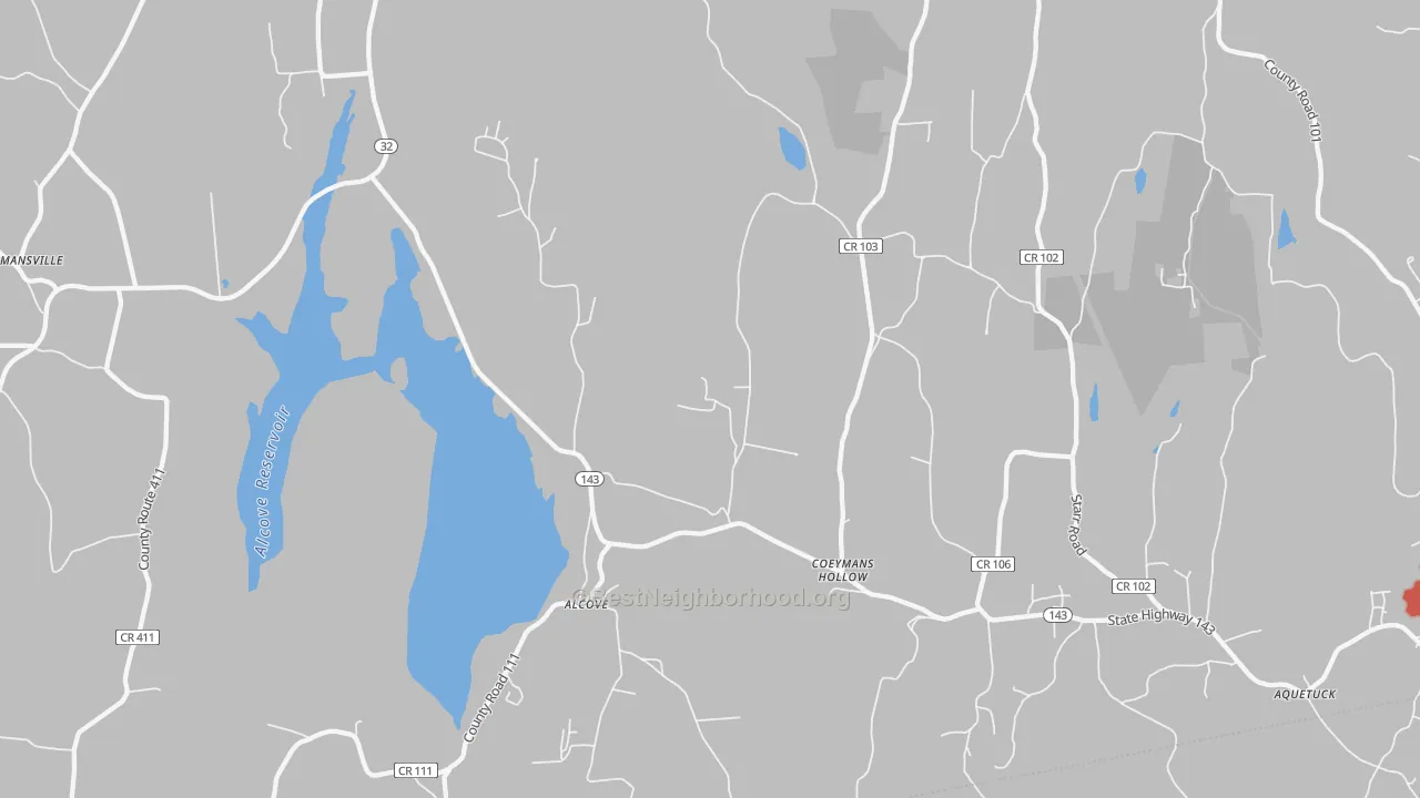 Transit Grade map of 12046, NY