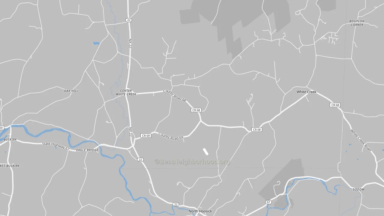 Transit Grade map of 12057, NY